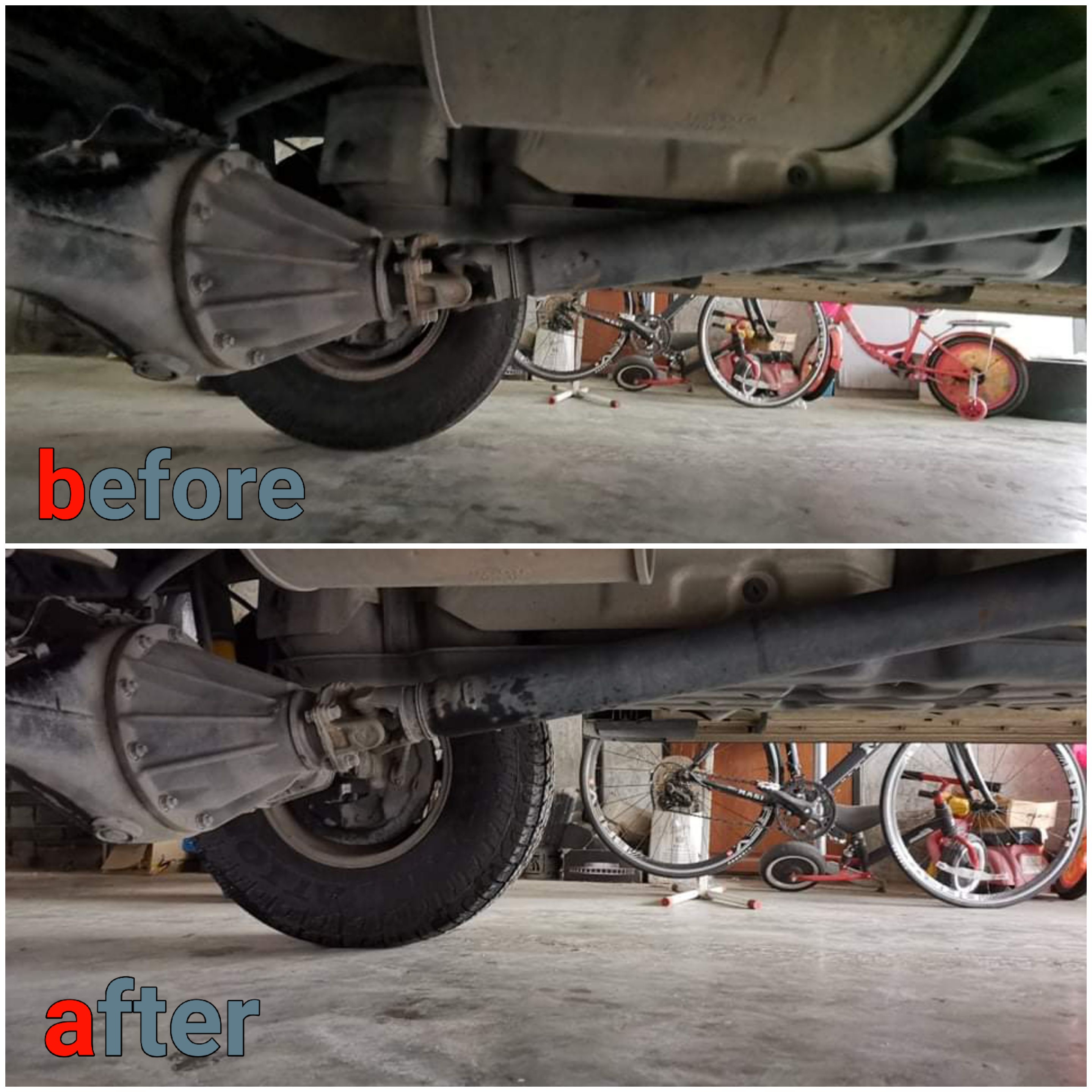 ก้อนรองเพลาหลังปรับองศา 4 นิ้ว