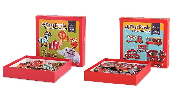 จิ๊กซอว์สัตว์ ของเล่นตัวต่อเสริมพัฒนาการ ของเล่นฝึกการจดจำ