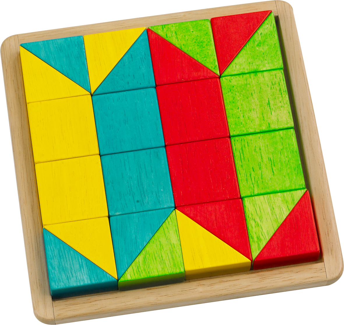 ของเล่นเสริมสร้างจินตนาการ ของเล่นฝึกสมอง กระดานไม้รูปทรงพื้นฐาน