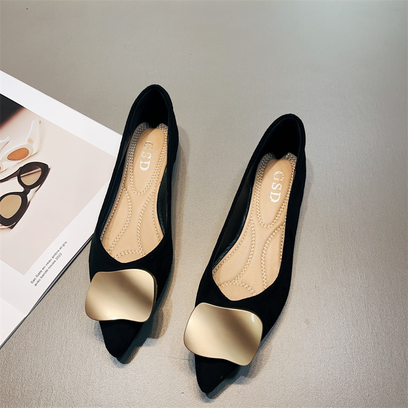 รองเท้าคัทชูผู้หญิงส้นเตี้ย ใส่สบาย มีขนาด35-40