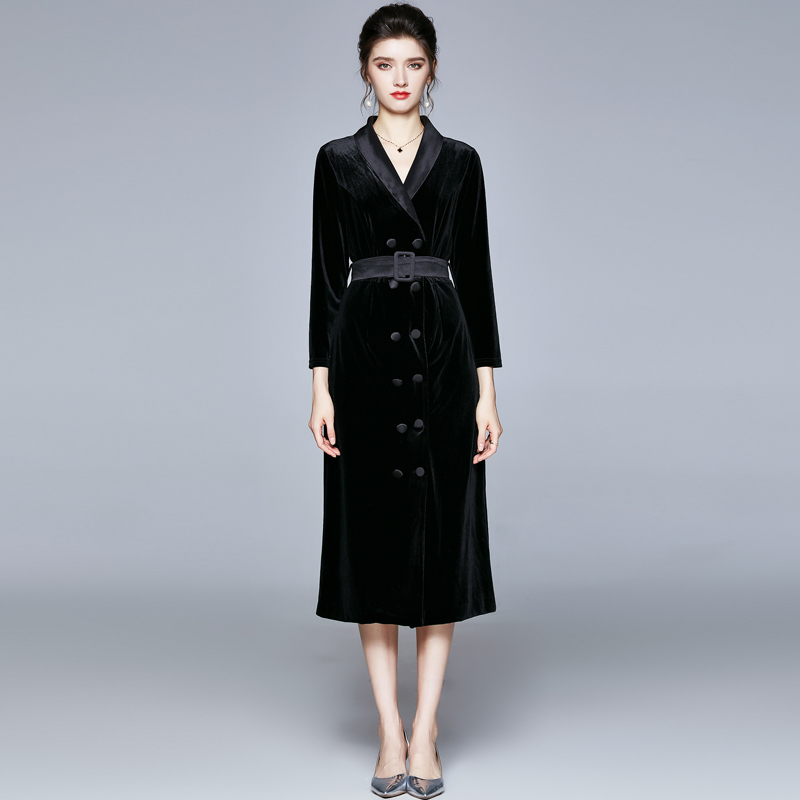 ชุดเดรสยาวสวยๆ ชุดเดรสยาวใส่สบาย ใส่ทำงาน มีขนาดS M L XL 2XL