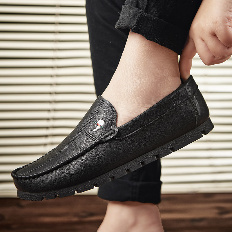 รองเท้าหนังผู้ชาย มีไซส์39-44 รองเท้าโลฟเฟอร์ชาย Slip-On Shoes มีขนาด39-44