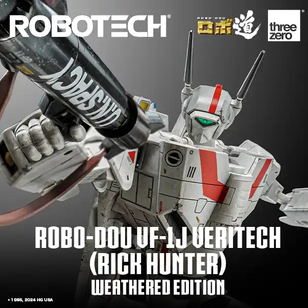 THREEZERO ROBO-DOU ROBOTECH VF-1J VERITECH (RICK HUNTER) WEATHERED EDITION ราคารวมค่าส่ง EMS แล้ว