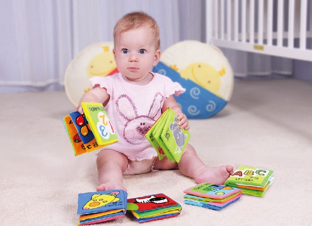 หนังสือผ้าเสริมพัฒนาการ ของเล่นเสริมฝึกประสบการณ์ ของเล่นฝึกทักษะ