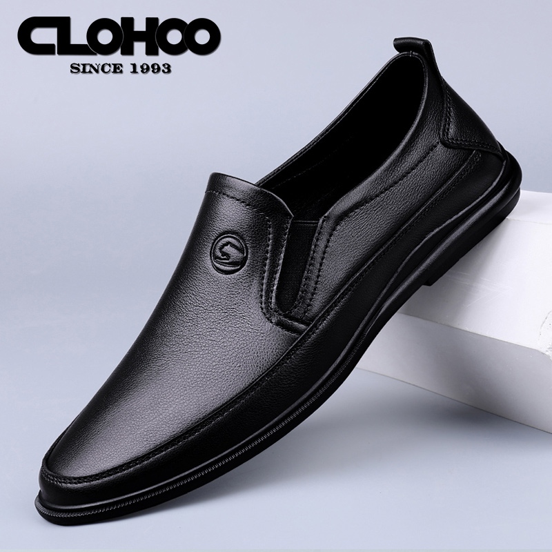 รองเท้าหนังผู้ชาย มีไซส์39-44 รองเท้าโลฟเฟอร์ชาย Slip-On Shoes มีขนาด39-44