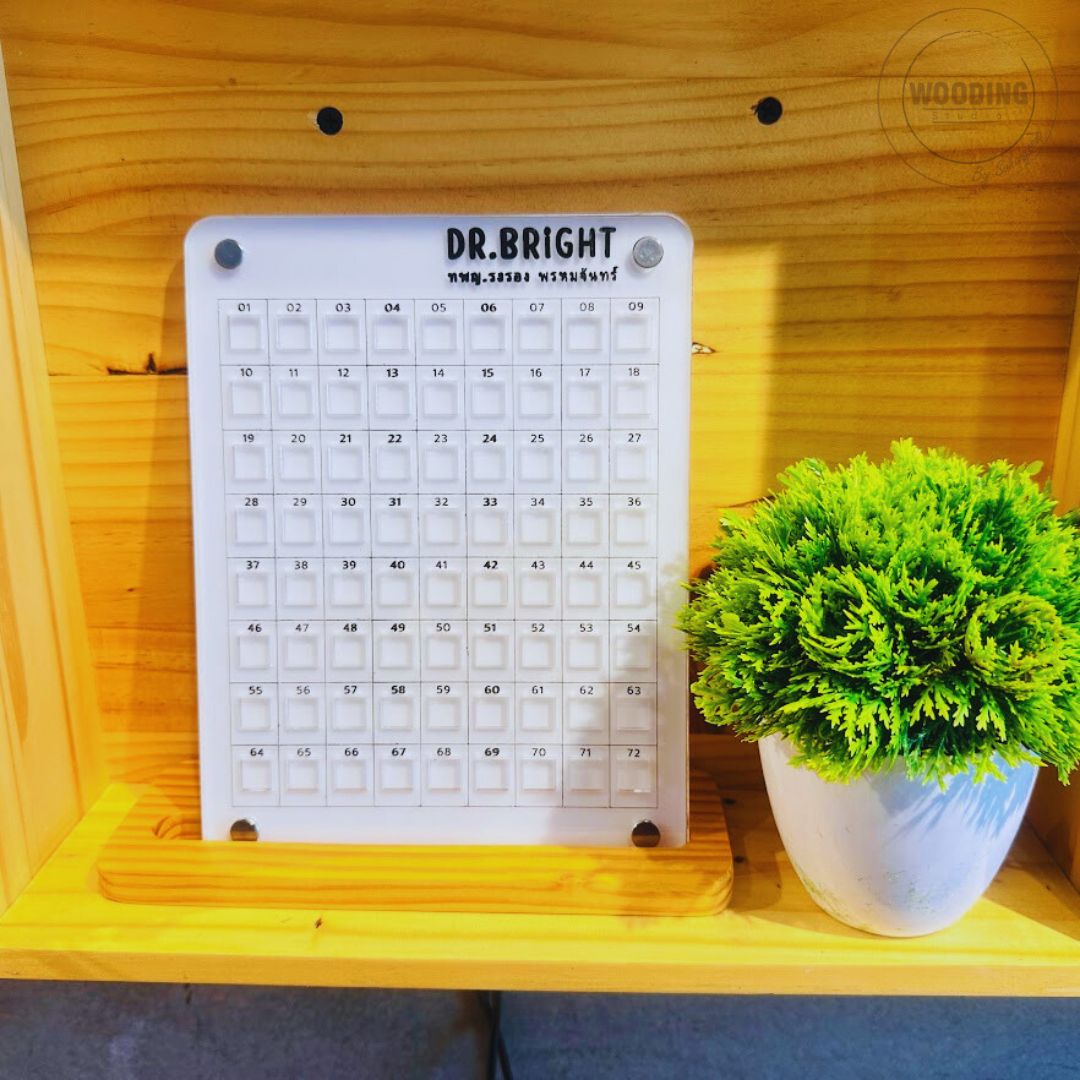 แคตตาล็อกใส่สียางจัดฟัน