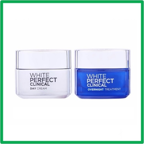 ลอรีอัล ไวท์ เพอร์เฟ็คท์ คลีนิคอล เดย์ + ไนท์ ครีม 50มล LOreal White Perfect Clinical Day + Night 50ml.