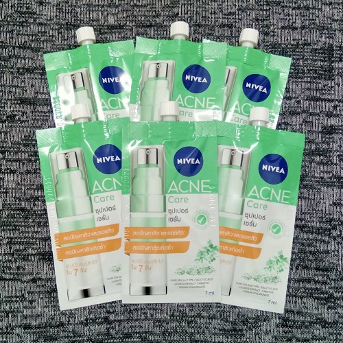 นีเวีย แอคเน่ แคร์ ซุปเปอร์ เซรั่ม Nivea Acne Care Super Serum 7ml x 6