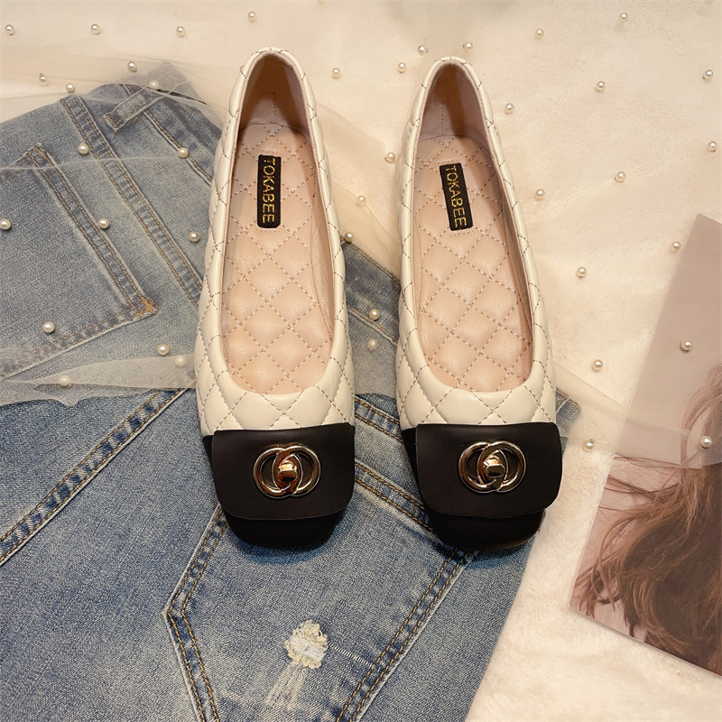 รองเท้าคัทชูผู้หญิงส้นเตี้ย ใส่สบาย มีขนาด35-40