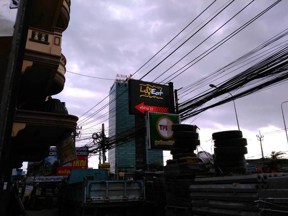 งานตู้กล่องไฟ ขนาด 200x150 cm ติดตั้งป้ายศรีด่าน 22 #ป้ายบางนา