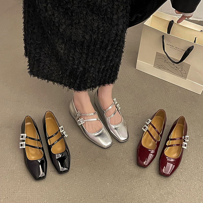 รองเท้าคัทชูผู้หญิงส้นเตี้ย ใส่สบาย มีขนาด35-40