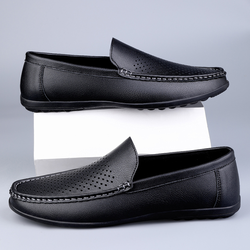 รองเท้าหนังผู้ชาย มีไซส์39-44 รองเท้าโลฟเฟอร์ชาย Slip-On Shoes มีขนาด39-44