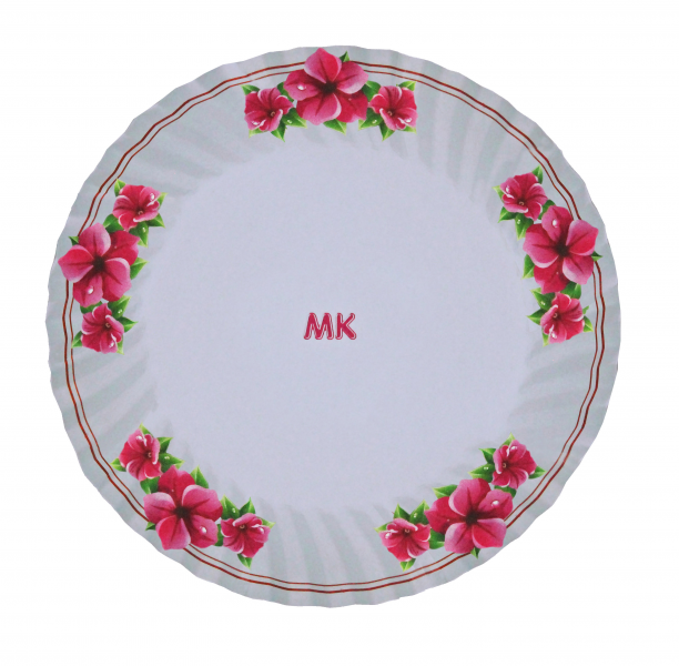 จานกระดาษ9นิ้ว ตราBig MK