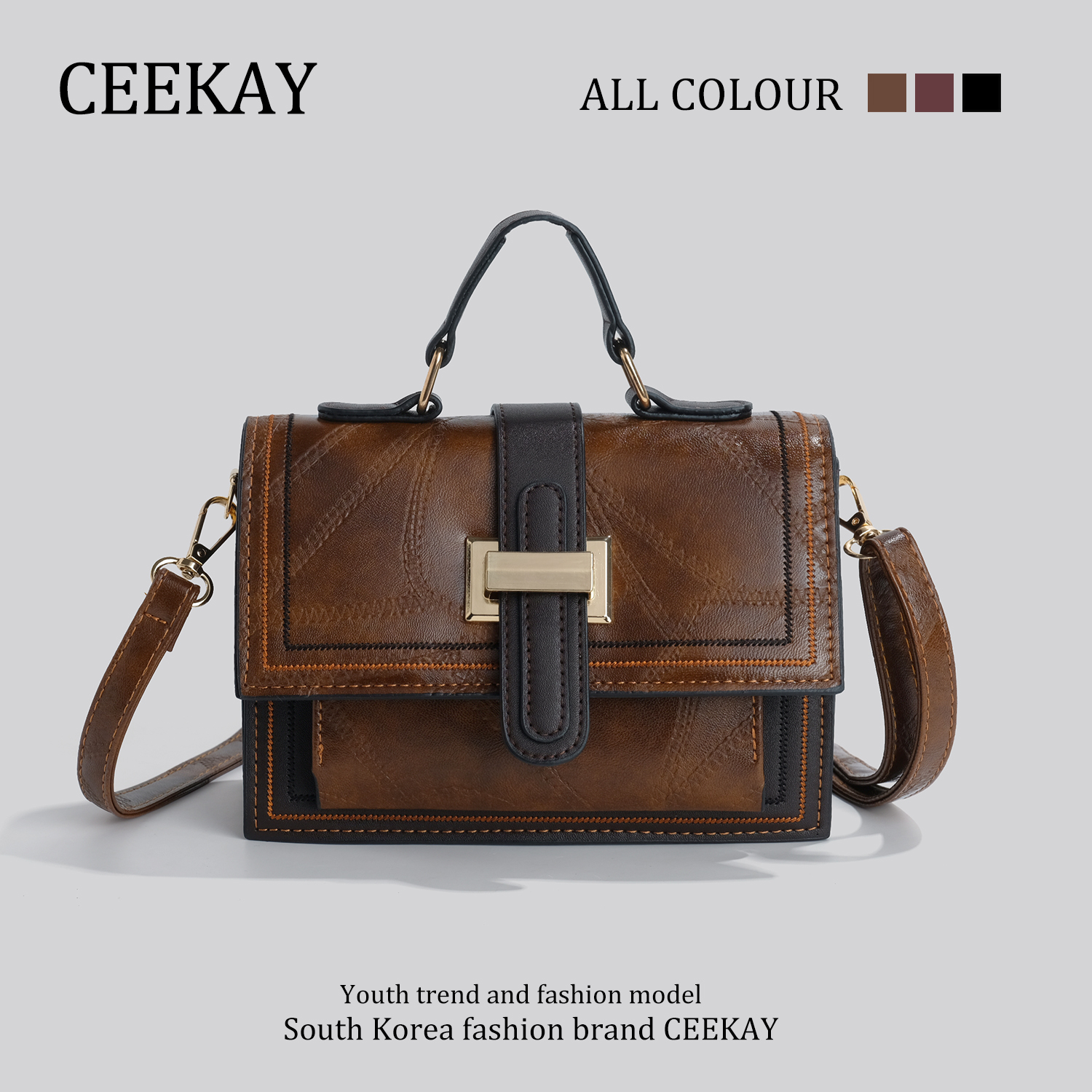 กระเป๋าผู้หญิงสวยๆ กระเป๋าสะพายข้างผู้หญิง กระเป๋าแบรนด์CEEKEY