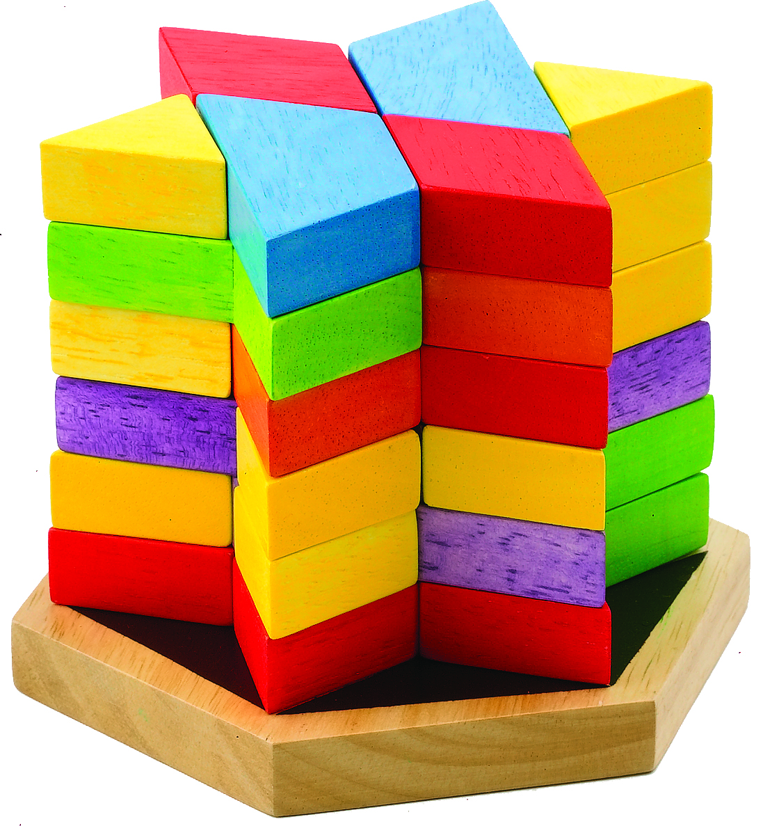 บล๊อคสร้างสรรค์ ของเล่นพัฒนาสติปัญญาเด็ก ของเล่นฝึกสมอง ของเล่นไม้