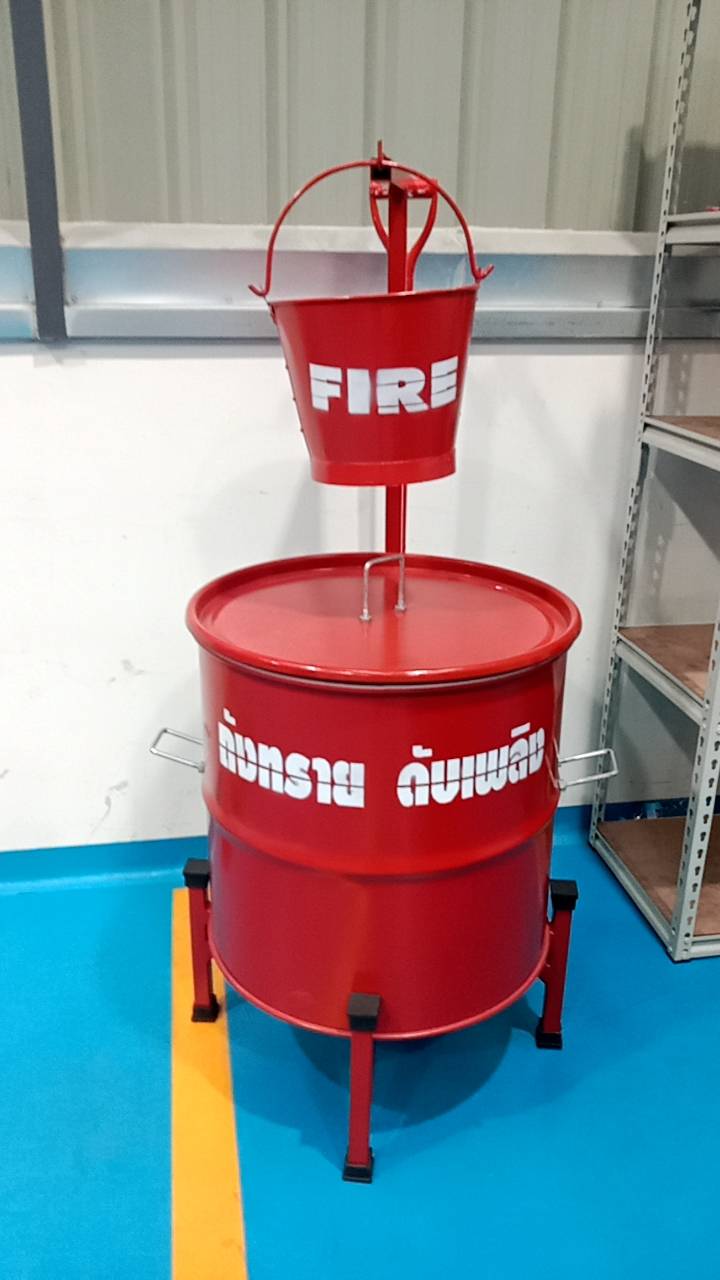 ชุดถังทรายดับเพลิง 100 ลิตร (bucket fire)
