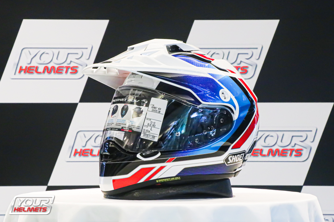 หมวกกันน็อค SHOEI HELMETS HORNET X2 SOVEREIGN TC-10