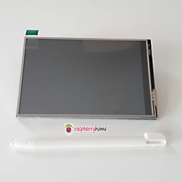 จอภาพระบบสัมผัส 3.5 นิ้ว 480x320 จุด Raspberry Pi LCD TFT Touch Screen Display สำหรับ Raspberry Pi3, Pi3 B+ และ Pi4 B พร้อมปากกา Stylus