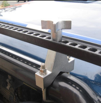 ขายึดไฮลิฟแจ็ค ยึดเฟรมแจ๊ค อลูมิเนียม เกลียวขันเป็นสเตนเลส