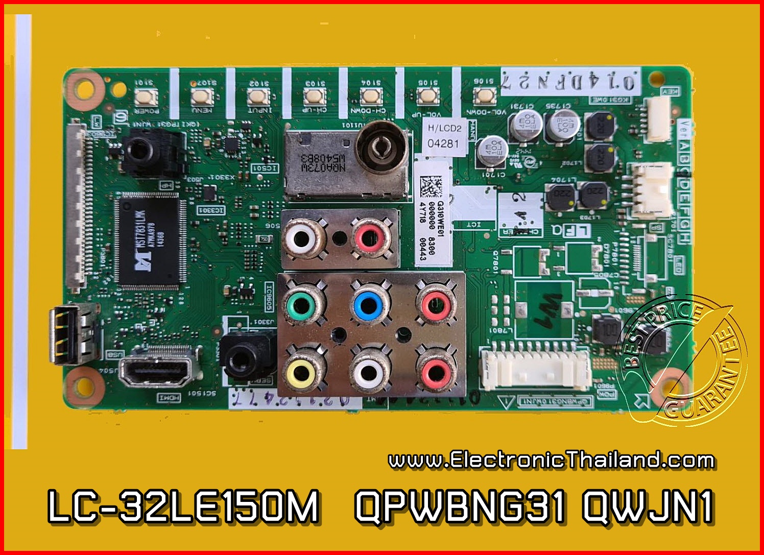 Main Board LC-32LE150M QPWBNG31 QWJN1