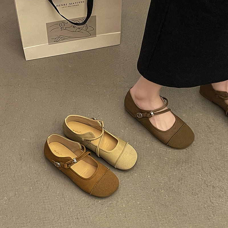 รองเท้าคัทชูผู้หญิงส้นเตี้ย ใส่สบาย มีขนาด35-40