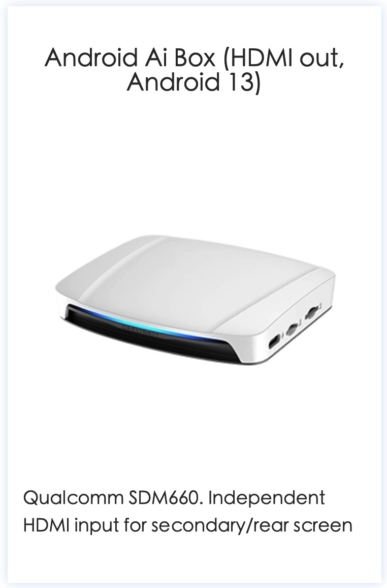 รุ่นท้อปสุด แรงสุด T-Box UHD Carlinkit Android CPU8core Ram8 Rom128 AI Box มี HDMI out ไว้ต่อจอหลังรถได้