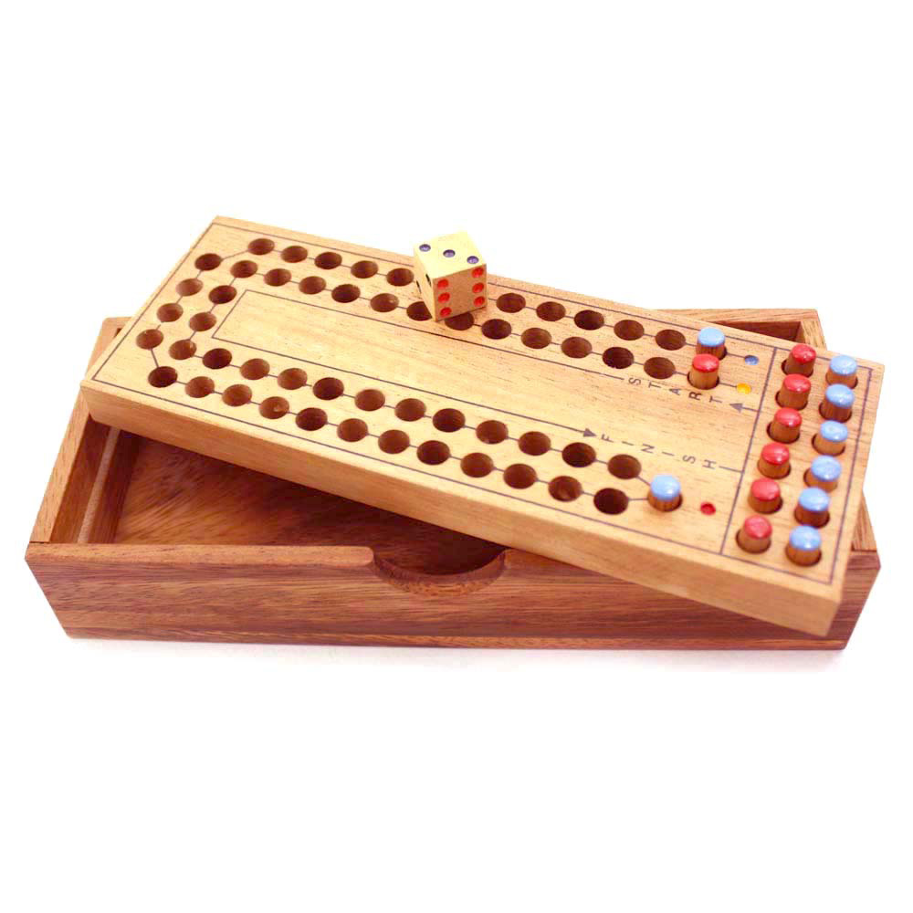 เกมส์ม้าแข่งแสนสนุก ของเล่นไม้ ของขวัญช่วงปีใหม่ ของเล่นพัฒนาสมอง