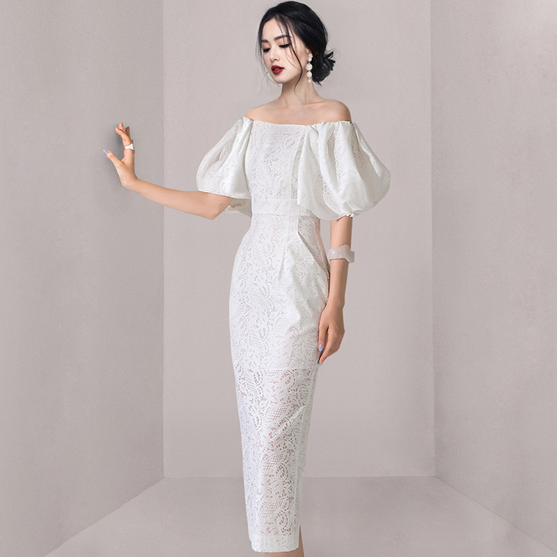 ชุดเดรสยาวสวยๆ ชุดเดรสยาวใส่สบาย ใส่ทำงาน มีขนาดS M L XL 2XL