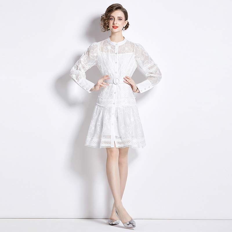 ชุดเดรสยาวสวยๆ ชุดเดรสยาวใส่สบาย ใส่ทำงาน มีขนาดS M L XL 2XL