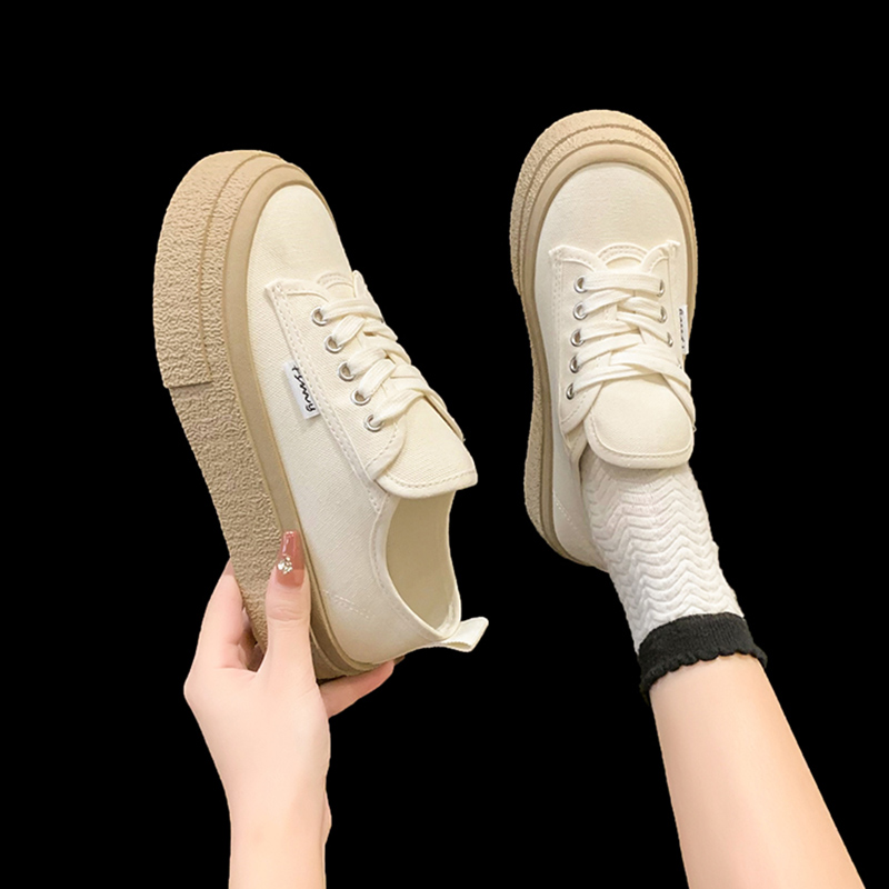 รองเท้าผ้าใบผู้หญิง ใส่สบาย รองเท้าผ้าใบใส่เที่ยวผู้หญิง มีSIZE 35 36 37 38 39 40