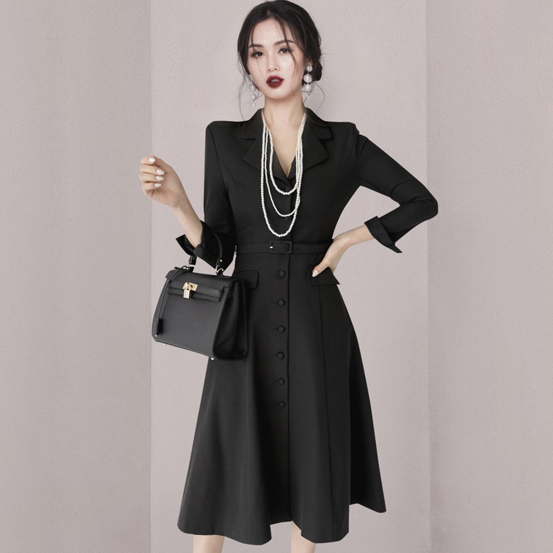 ชุดเดรสยาวสวยๆ ชุดเดรสยาวใส่สบาย ใส่ทำงาน มีขนาดS M L XL 2XL