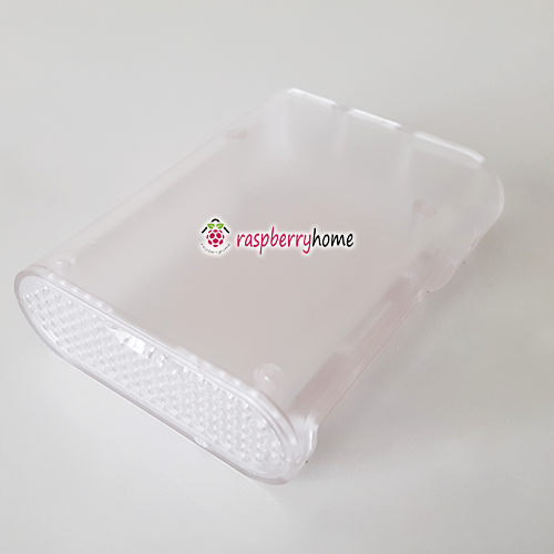Raspberry Pi 3 Case Cover Shell Enclosure Box โปร่งใส ขุ่นเล็กน้อย (มีรอยขีดข่วนเล็กน้อย)
