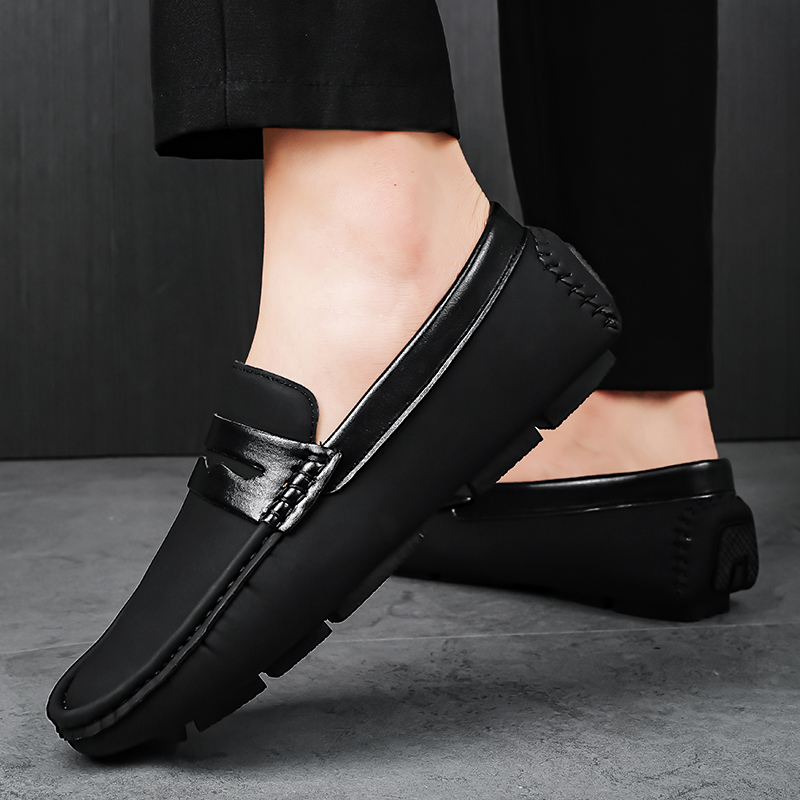 รองเท้าหนังผู้ชาย มีไซส์39-44 รองเท้าโลฟเฟอร์ชาย Slip-On Shoes มีขนาด39-44