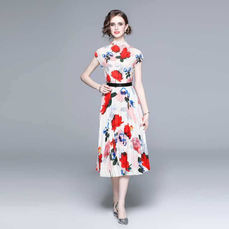 ชุดเดรสยาวสวยๆ ชุดเดรสยาวใส่สบาย ใส่ทำงาน มีขนาดS M L XL 2XL