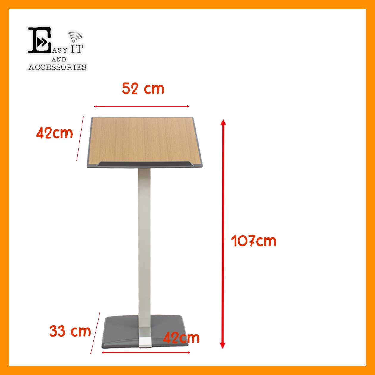 สแตนเมนูอาหารสำหรับวางหน้าร้าน รุ่น A37-D สูง 107 cm