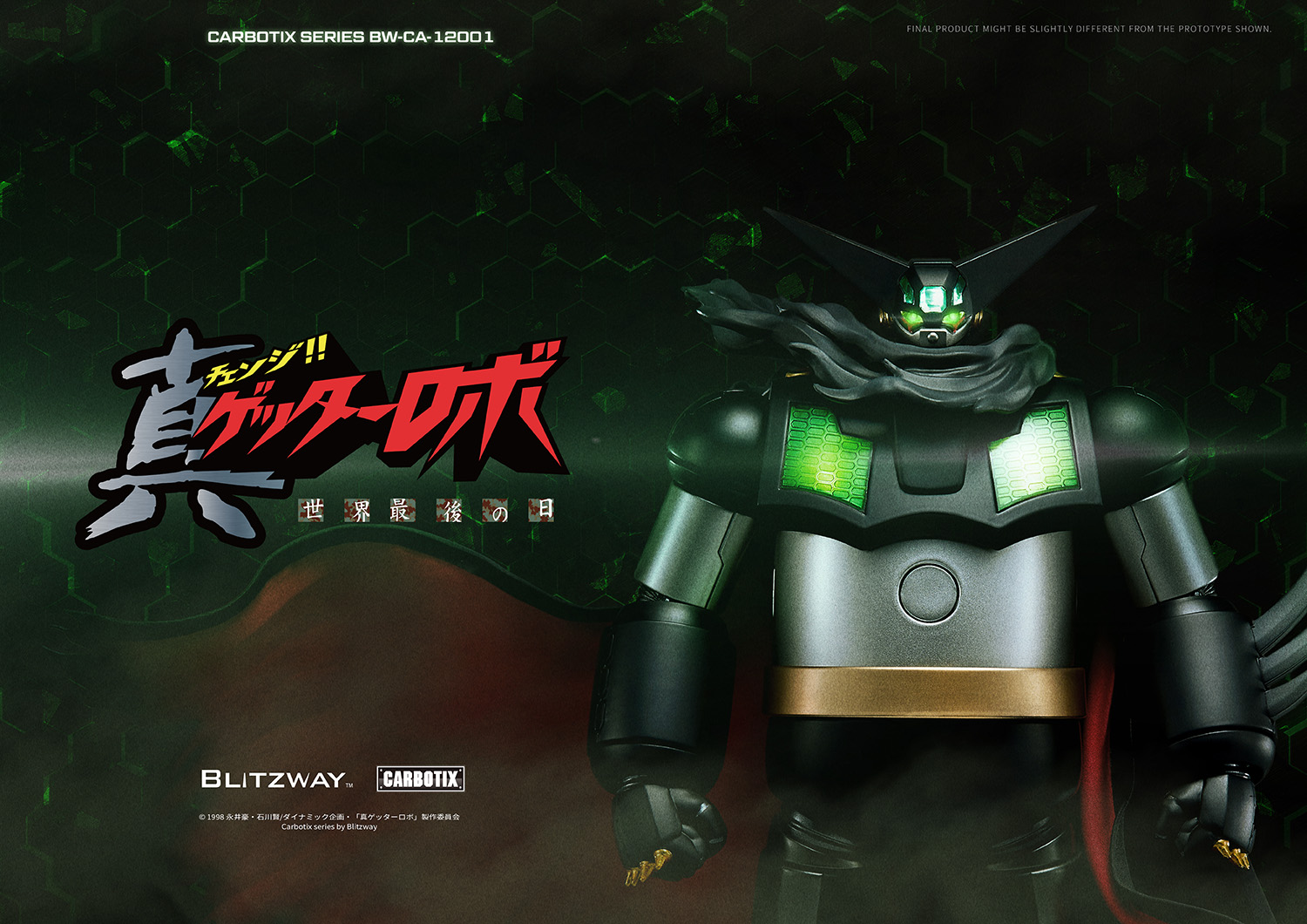 BLITZWAY CARBOTIX BLACK GETTER ราคารวมค่าส่ง EMS แล้ว