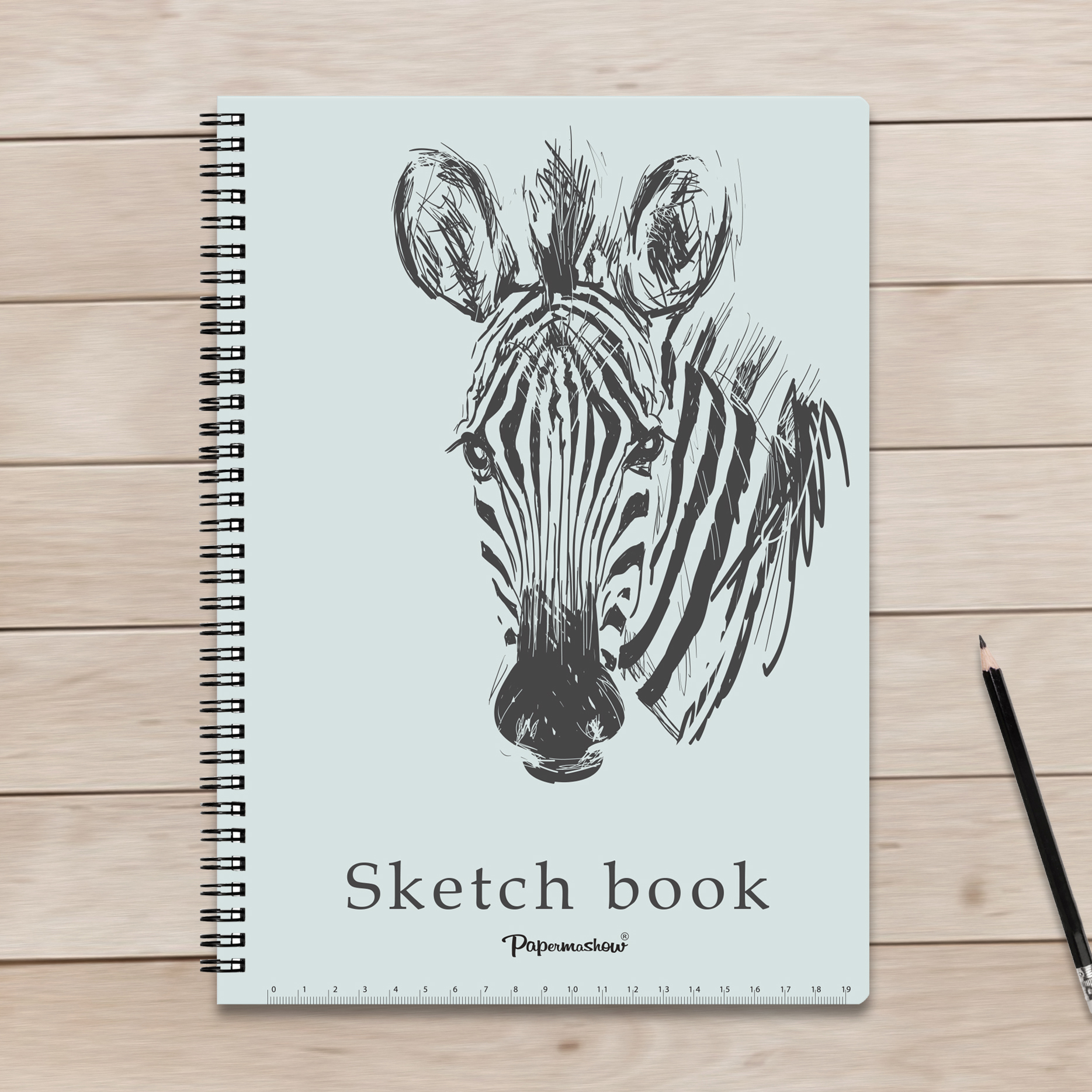 SAFARI SKETCH BOOK สมุดวาดเขียนปกแข็ง กระดาษ 120 แกรม ขนาด A4