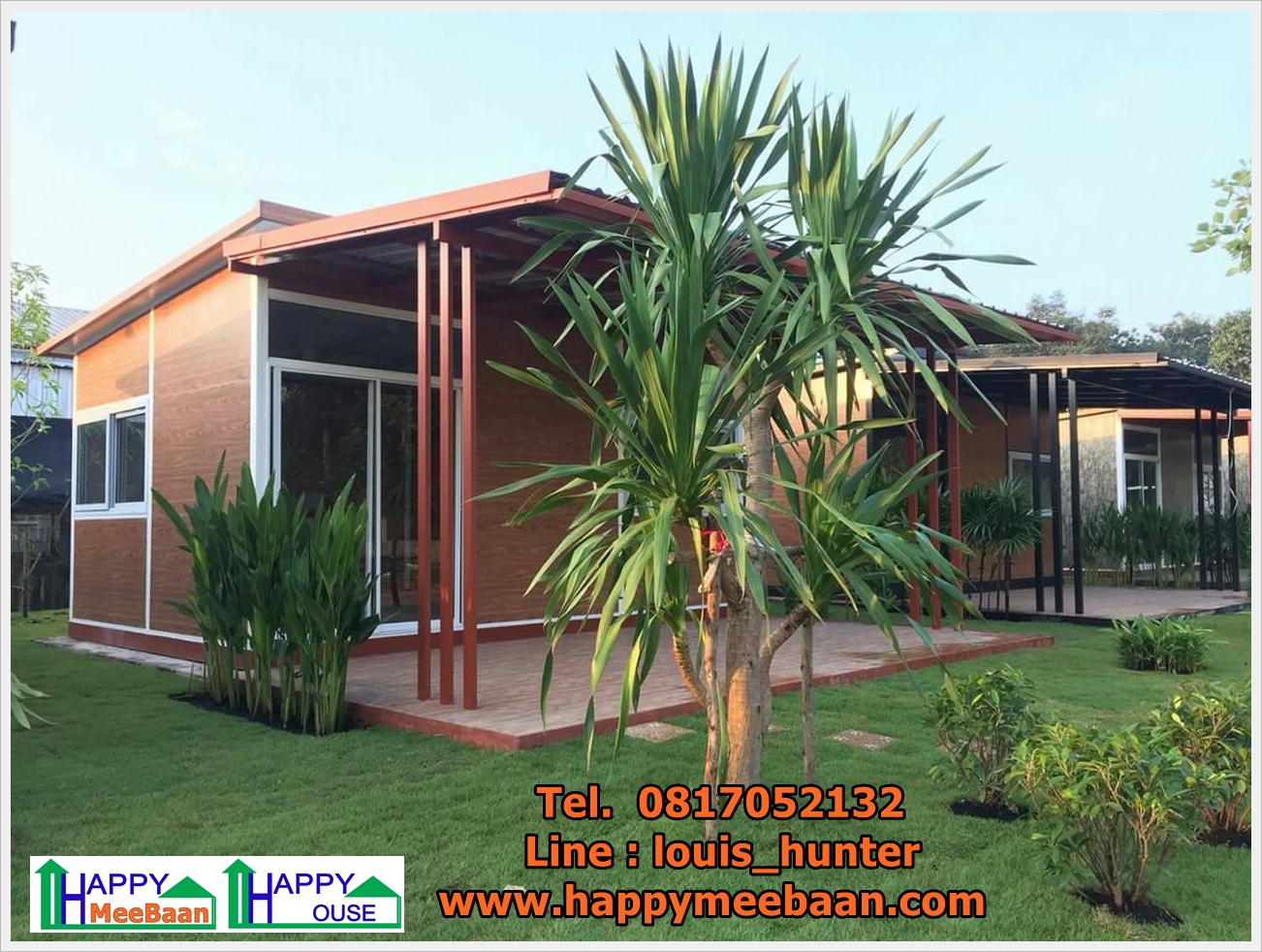 บ้านสำเร็จรูป บ้านน็อคดาวน์ ราคาถูก อุดรธานี