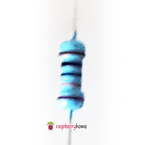 รีสซีสเตอร์ 100 กิโลโอห์ม จำนวน 10 ตัว 1/4W 1% Metal Film Resistor