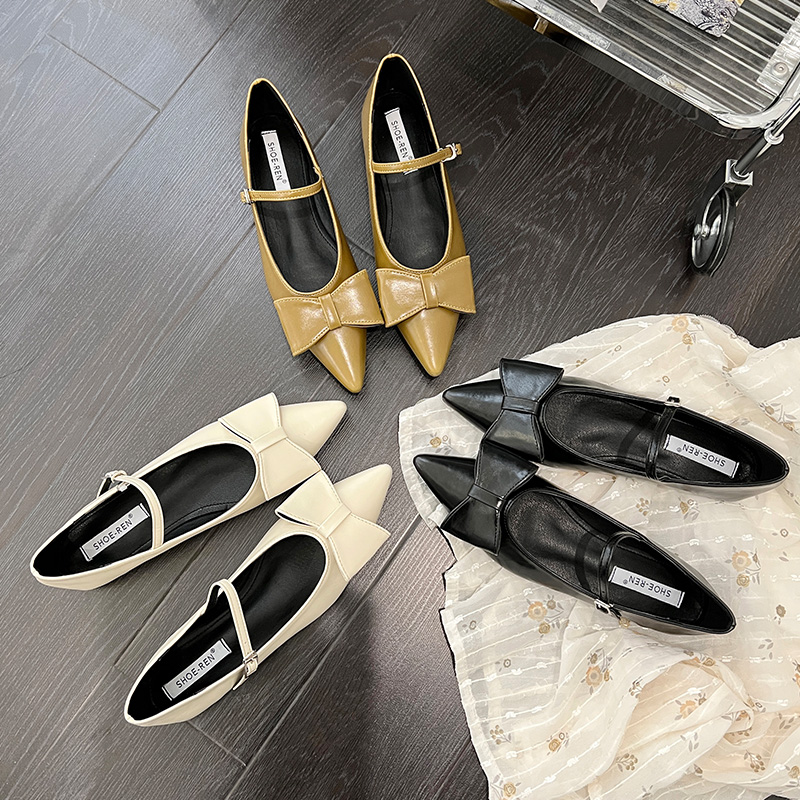 รองเท้าคัทชูผู้หญิงส้นเตี้ย ใส่สบาย มีขนาด35-43