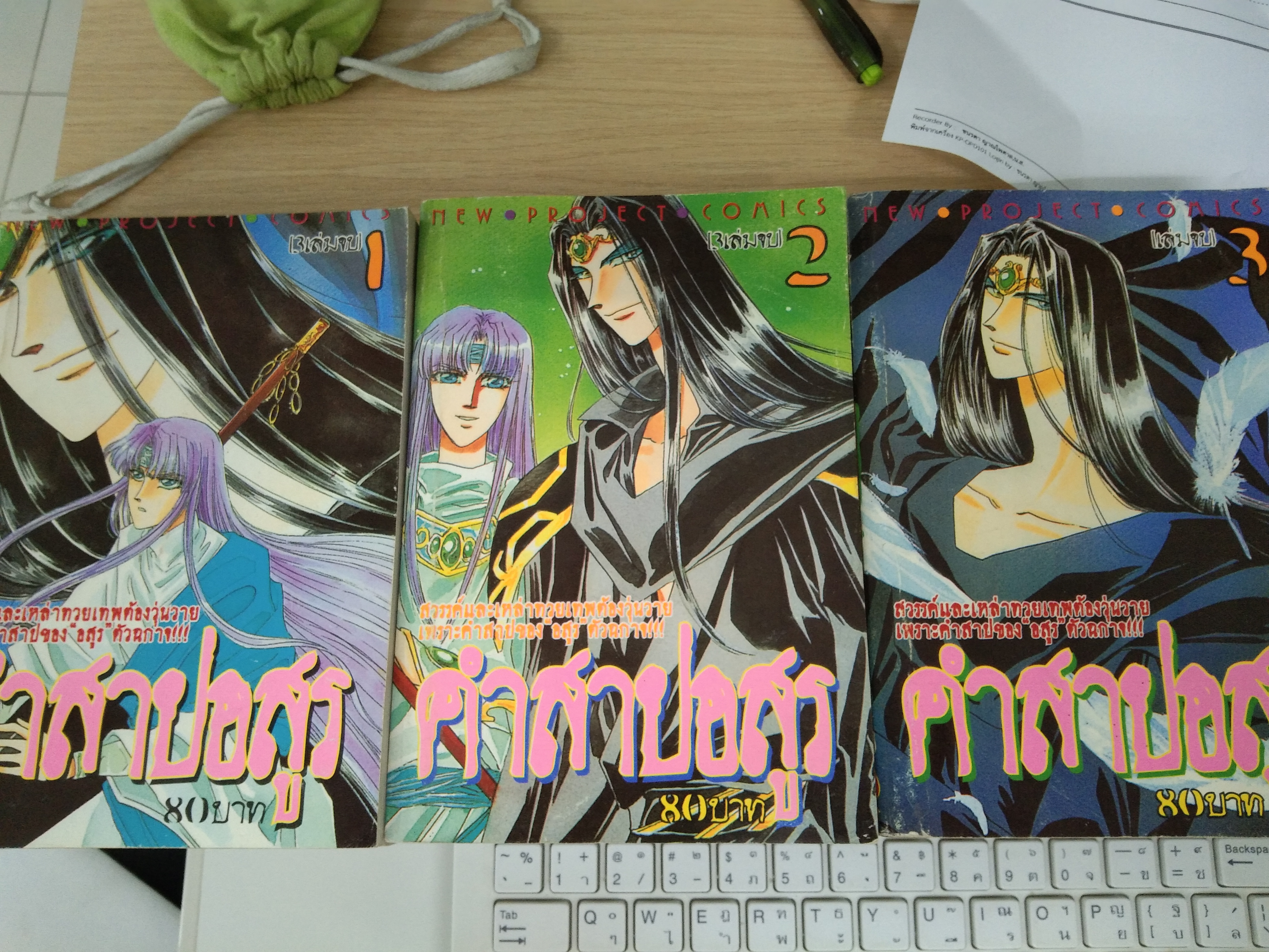 การ์ตูน คำสาปอสูร