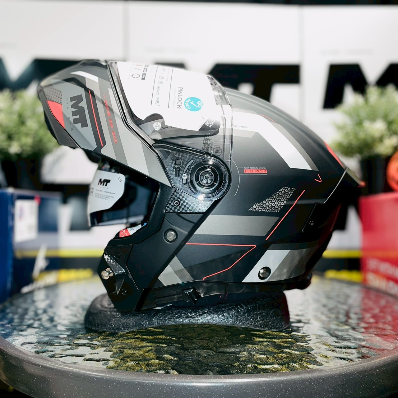 MT HELMETS - ATOM2 sv - Alkaline Gloss Blue สำเนา