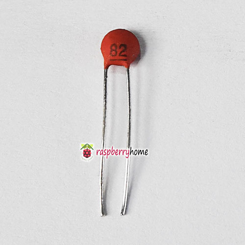 82 pF 50V เซรามิคคาปาซิเตอร์ Ceramic Capacitor จำนวน 5 ตัว