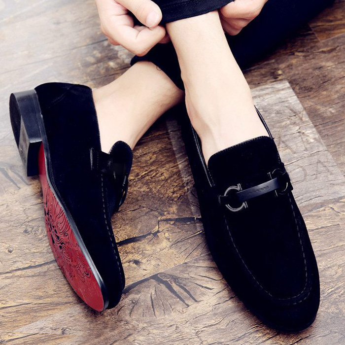 รองเท้าหนังผู้ชาย มีไซส์39-44 รองเท้าโลฟเฟอร์ชาย Slip-On Shoes มีขนาด39-44