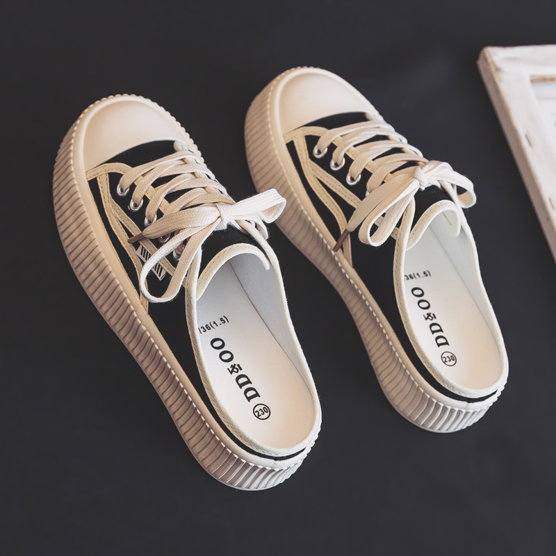 รองเท้าผ้าใบผู้หญิง ใส่สบาย รองเท้าผ้าใบใส่เที่ยวผู้หญิง มีSIZE 35 36 37 38 39 40