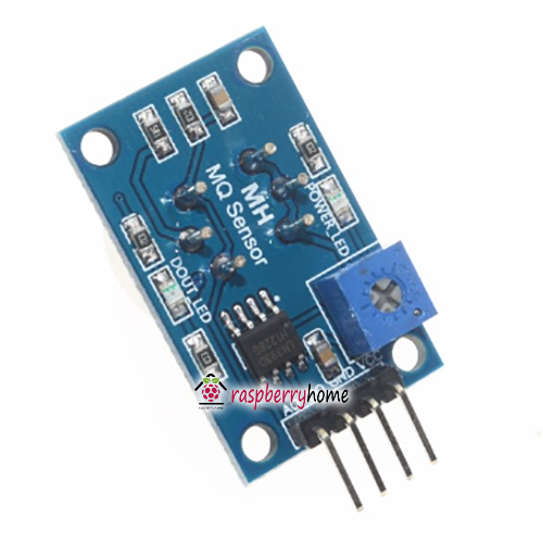 โมดูลเซนเซอร์ตรวจจับแก๊ส MQ-8 Smoke Liquefied Flammable Methane Gas Sensor Module
