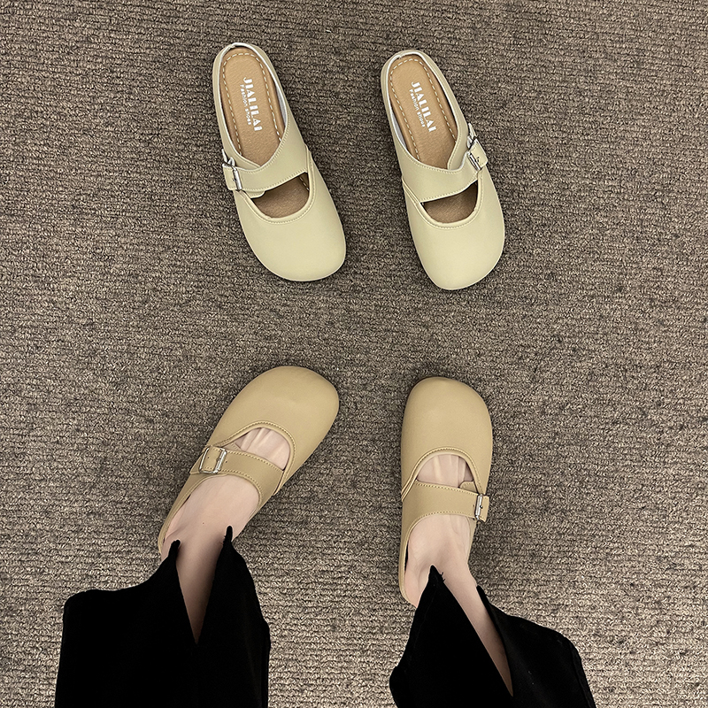 รองเท้าคัทชูผู้หญิงส้นเตี้ย ใส่สบาย มีขนาด35-40