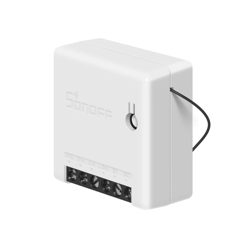 สมาร์ทสวิทช์ไร้สาย Sonoff ฺMini - สั่งผ่านมือถือ WiFi Smart Switch for Smart Home (อับโหลดโปรแกรมใหม่ได้)