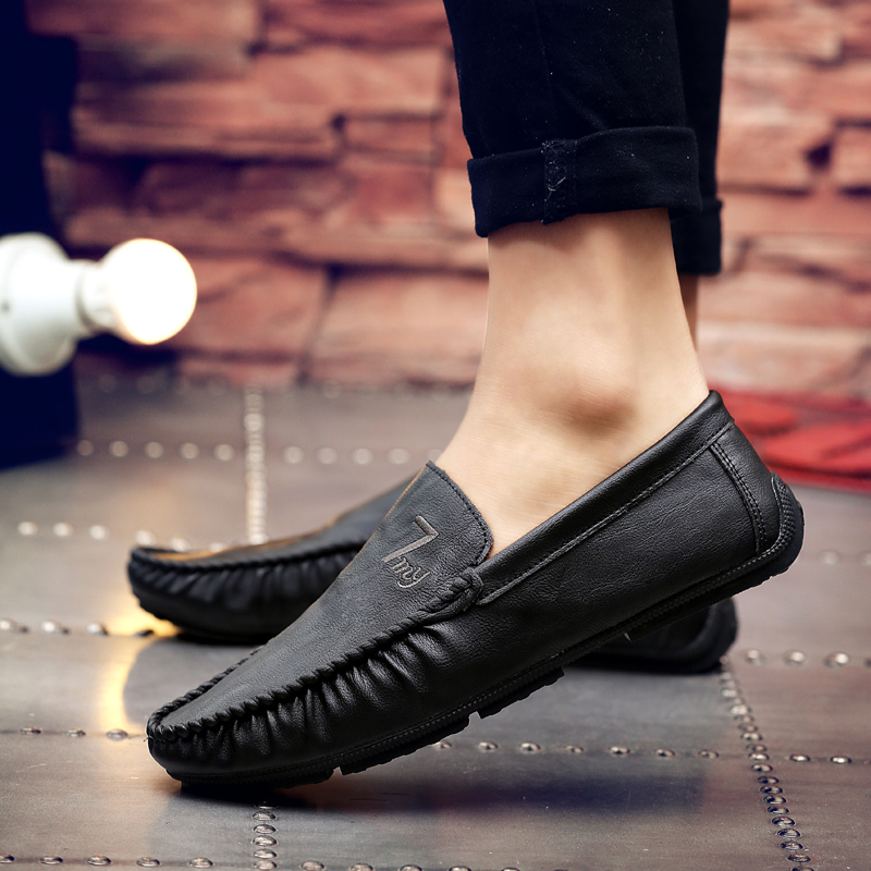 รองเท้าหนังผู้ชาย มีไซส์39-44 รองเท้าโลฟเฟอร์ชาย Slip-On Shoes มีขนาด39-44