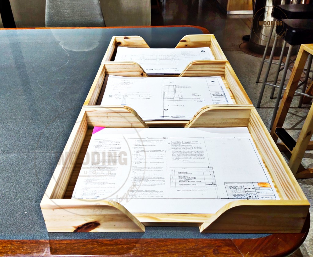 ถาดไม้สนขนาดA3